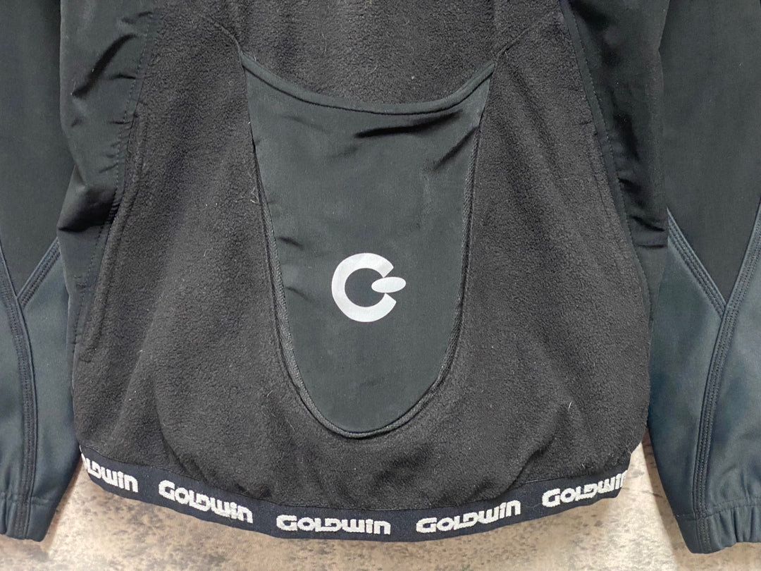 KD225 ゴールドウィン GOLDWIN 長袖 サイクルジャケット 黒 L 裏起毛