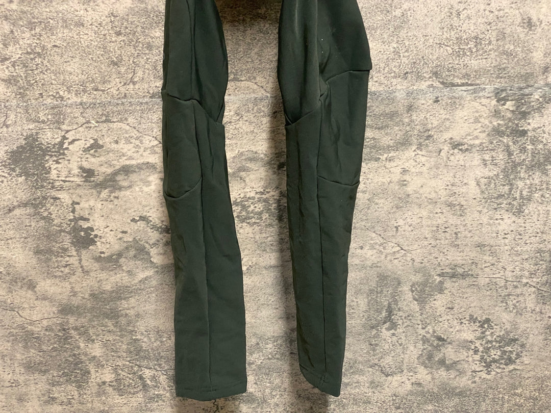 KD766 エンドレス NDLSS ビブタイツ カーキ M 裏起毛