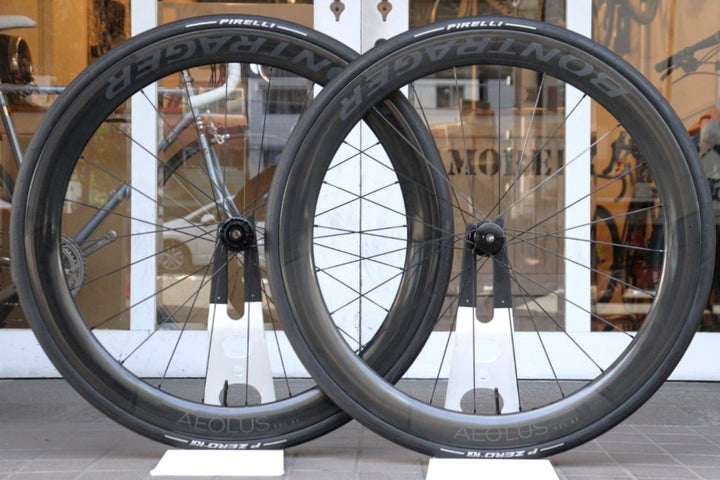 ボントレガー BONTRAGER アイオロス ディスク AEOLUS RSL 51 DISC カーボン チューブレスレディ ホイールセット シマノ11/12S 【横浜店】