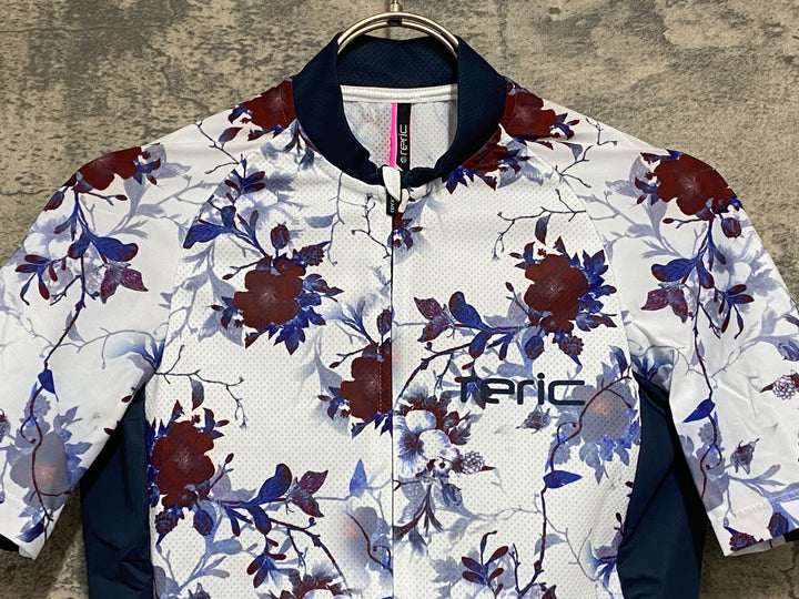 JV965 レリック reric Ador Standerd Jersey 半袖 サイクルジャージ S 白 レディース