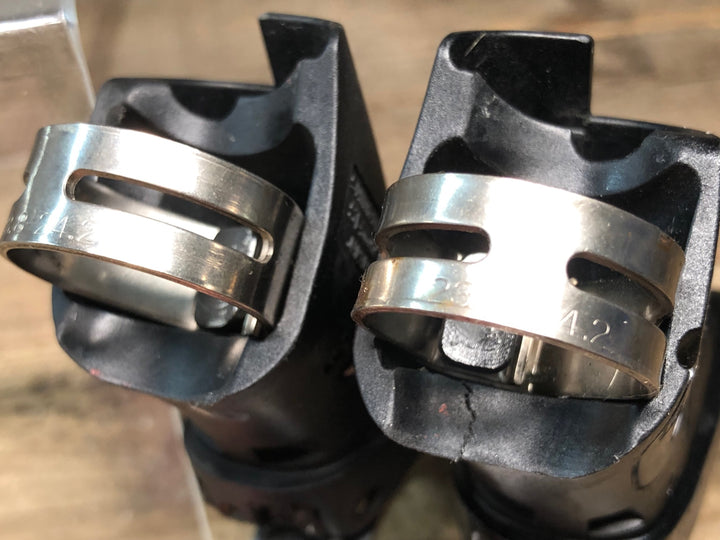 JK805 シマノ SHIMANO 105 ST-5600 STIレバー 2x10s ※ブレーキレバースプリング不良の為ジャンク