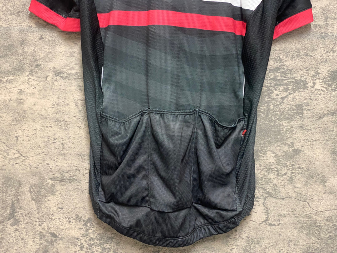JP150 ルコックスポルティフ le coq sportif 半袖 サイクルジャージ 黒 M