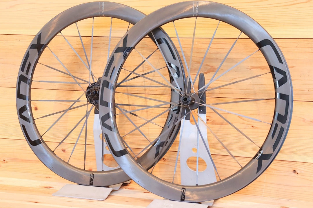 鬼ベアリング搭載！カデックス CADEX ウルトラ ディスク 50 ULTRA DISC TUBELESS カーボン チューブレス ホイールセット スラムXDR12S フックレス 22.4mm 【千葉店】
