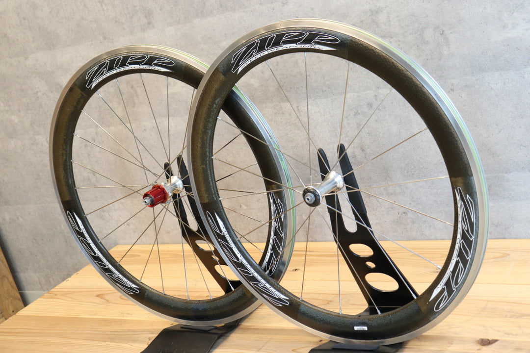 ジップ ZIPP 404 SPEEDWEAPONRY アルミ/カーボン クリンチャー ホイールセット シマノ 10S 【さいたま浦和店】