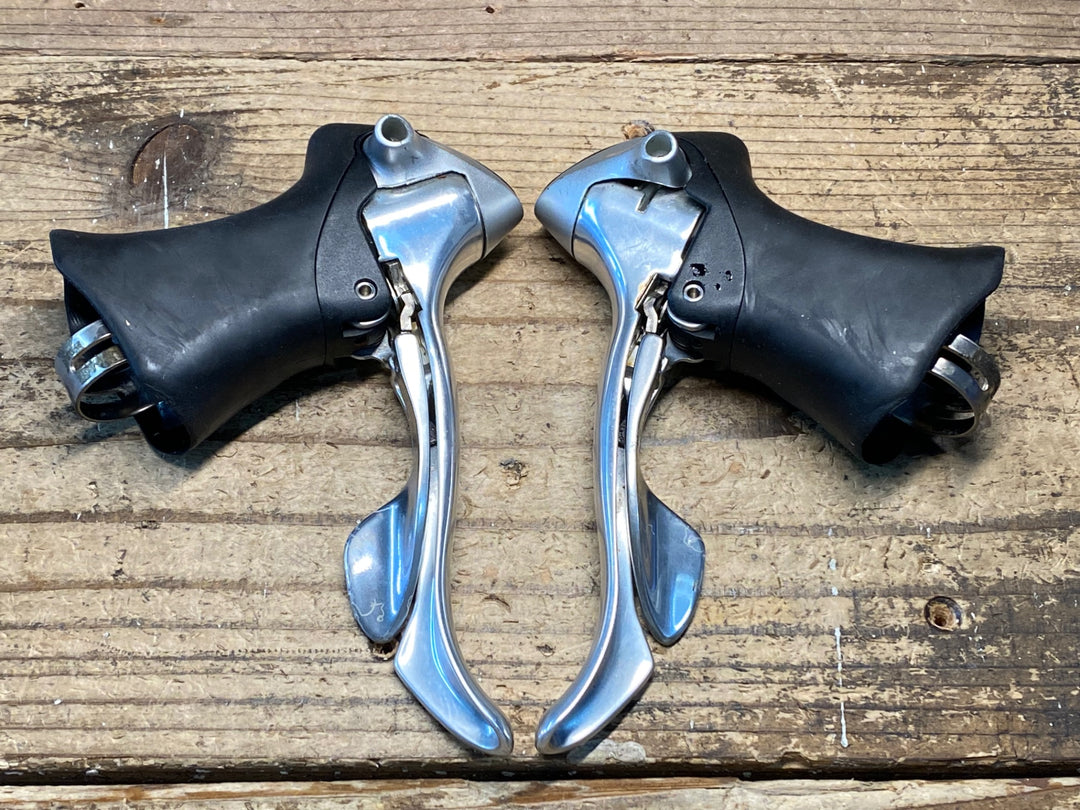 JJ519 シマノ SHIMANO デュラエース DURA-ACE ST-7700-B STIレバー 2x9s ※変速不良のためジャンク