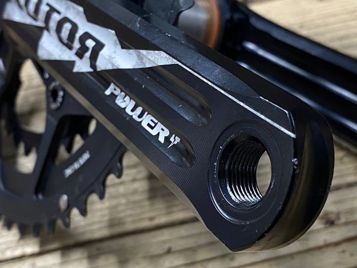 JN398 ローター ROTOR 3D+ POWER パワーメーター クランクセット 52/36T 172.5mm 片側計測