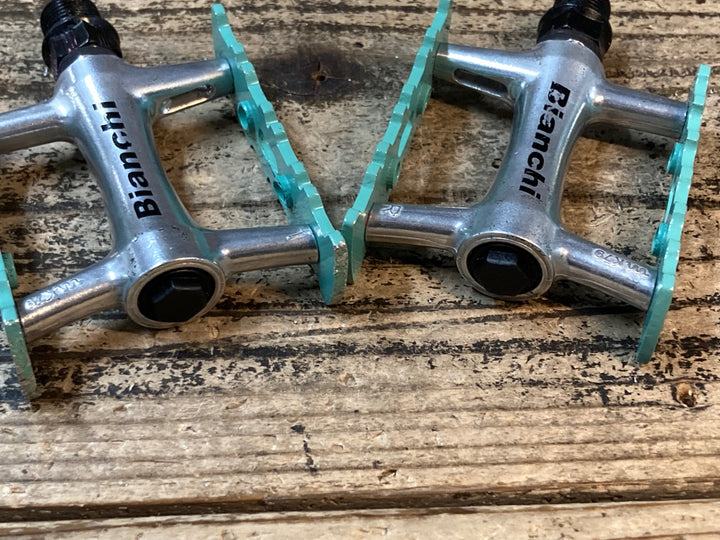 JN462 ビアンキ BIANCHI フラットペダル チェレステ