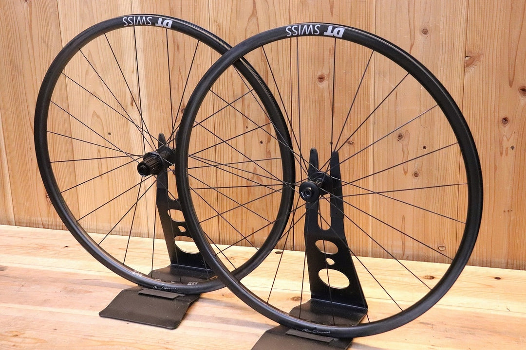 DT SWISS PRC 1100 DICUT 24 MON CHASSERAL カーボン チューブレスレディ ホイールセット シマノ 11S/12S 【芦屋店】