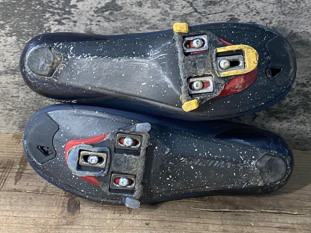 JO767 スペシャライズド SPECIALIZED S-WORKS Torch ビンディングシューズ 紺 EU41.5 3穴