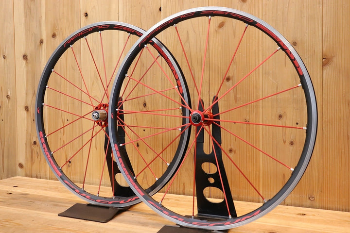 フルクラム FULCRUM レーシング ゼロ RACING ZERO COMPETIZIONE RED CUSTUM アルミ チューブレス ホイールセット シマノ 11S/12S 【芦屋店】