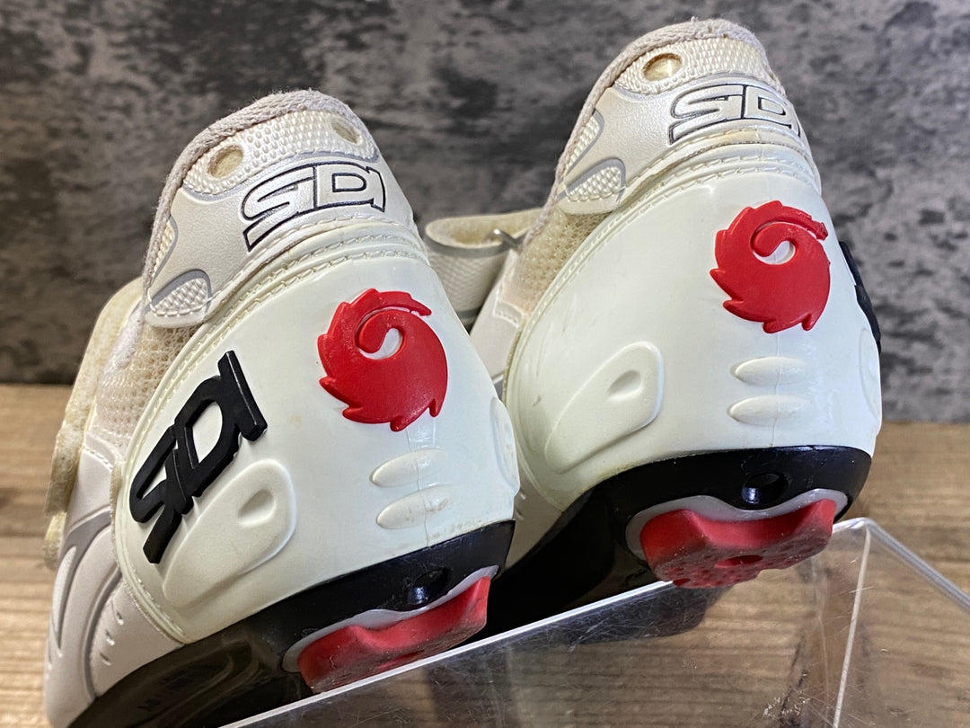 JU551 シディ SIDI SCARPE ZEPHYR WOMAN ビンディングシューズ 白 37 1/2