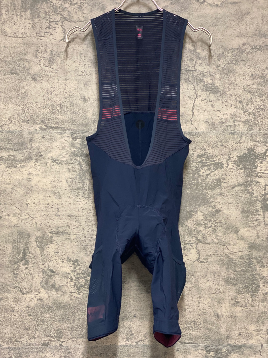 KH990 ラファ Rapha BREVET CARGO BIBSHORTS Ⅱ ビブショーツ 紺 S