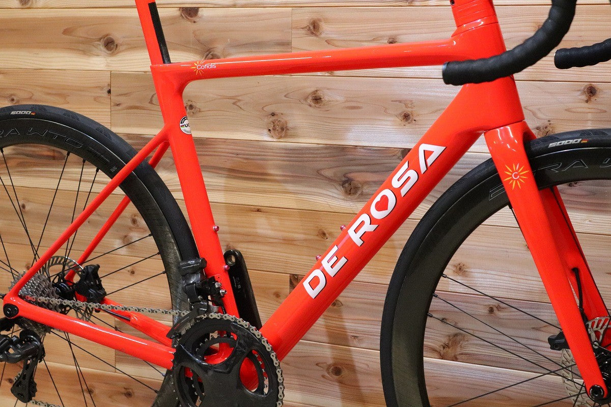 デローザ DE ROSA メラク MERAK DISK 2020モデル 50サイズ カンパニョーロ スーパーレコード EPS 12S BORA WTO  45 DB カーボン ロードバイク 【広島店】