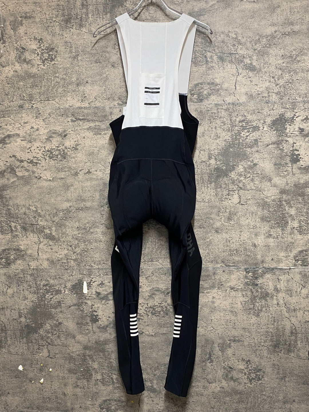 KN761 ラファ Rapha PRO TEAM WINTER TIGHTS WITH PAD Ⅱ ビブタイツ 黒 L  裏起毛