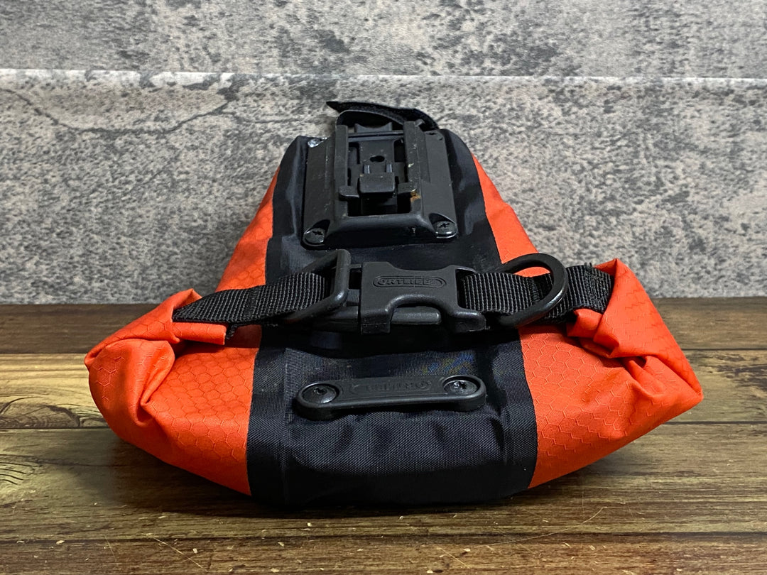 JW834 オルトリーブ ORTLIEB サドルバッグ オレンジ ※取り付けパーツ欠品
