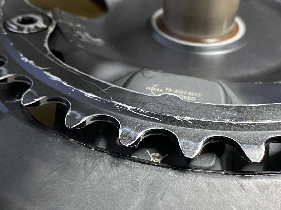 JY756 シマノ SHIMANO アルテグラ ULTEGRA FC-R8100-P 170mm 50/34T 両足計測パワーメーター クランクセット 接続確認済 ※取付ボルト欠品