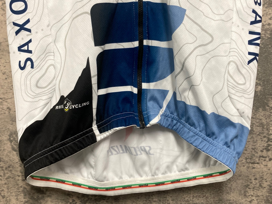 KJ855 スポーツフル sportful スペシャライズド SPECIALIZED 半袖 サイクルジャージ 黒白青 L