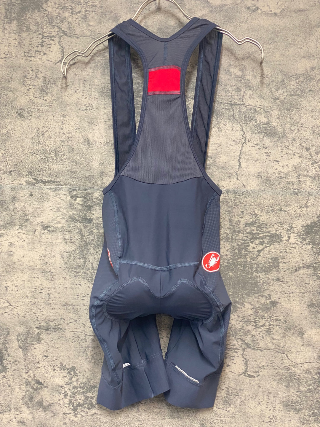 JY248 カステリ CASTELLI ビブショーツ 紺 S
