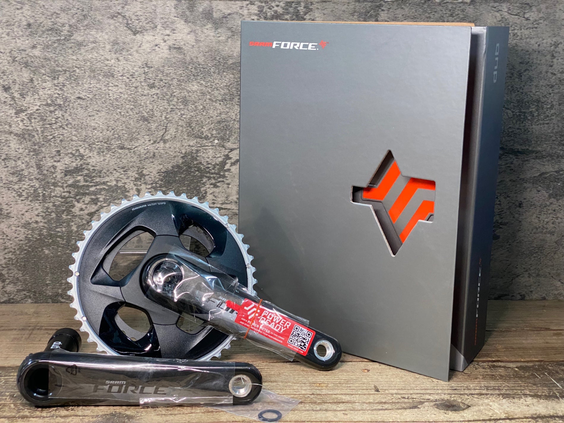 JR420 スラム SRAM FORCE AXS D1 DUB クランクセット 170mm 46/33T