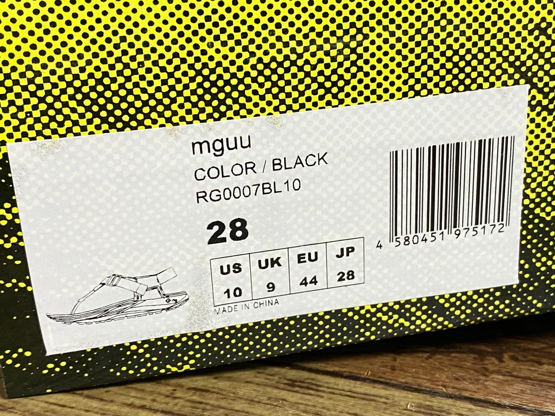 JY010 リグ rig mguu リカバリーサンダル 黒 EU44