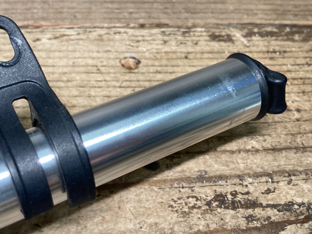 JK830 レザイン LEZYNE GAUGE DRIVE HP  携帯ポンプ 空気入れ シルバー