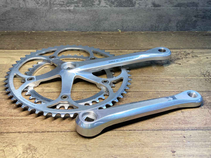 JH689 サンツアー SUNTOUR シュパーブプロ SUPERBE PRO コッタレス アルミ クランクセット 172.5mm 52/39T