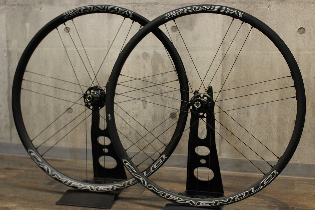カンパニョーロ CAMPAGNOLO ゾンダ ZONDA DB アルミ クリンチャー ホイールセット カンパ 11S/12S 【名古屋店】