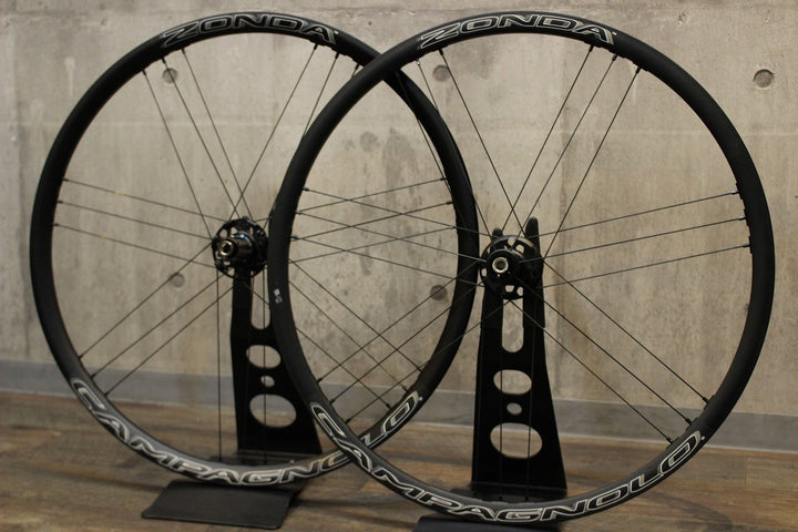 カンパニョーロ CAMPAGNOLO ゾンダ ZONDA DB アルミ クリンチャー ホイールセット カンパ 11S/12S 【名古屋店】