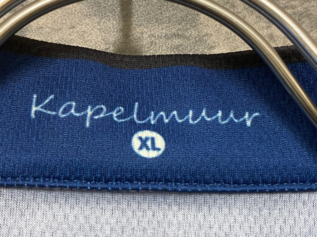 KK679 カペルミュール KAPELMUUR 半袖 サイクルシャツ ジャージ グレー XL