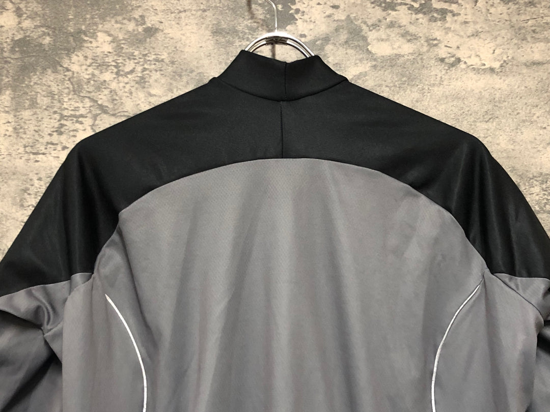 KP695 アソス ASSOS AIRBLOCK799 EVO 長袖 サイクルジャージ 黒 グレー L