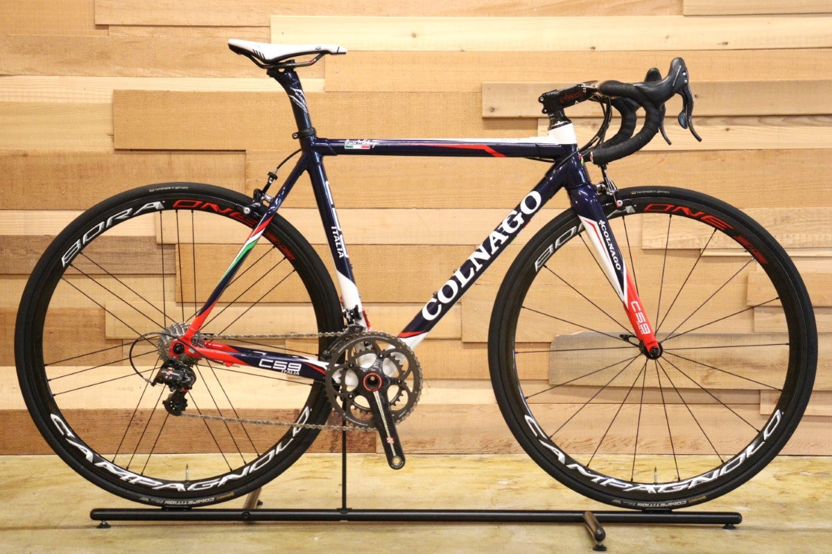 コルナゴ COLNAGO C59 2012 520サイズ カンパ スーパーレコード MIX 11S カーボン ロードバイク BORA ONE【立川店】