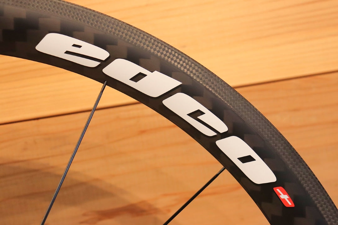 新品未使用品 エドコ EDCO AEROSPORT UMBRIAL LIGHT 45T カーボン チューブラー ホイールセット シマノ12/11S カンパ12/11S 26.7mm 【千葉店】