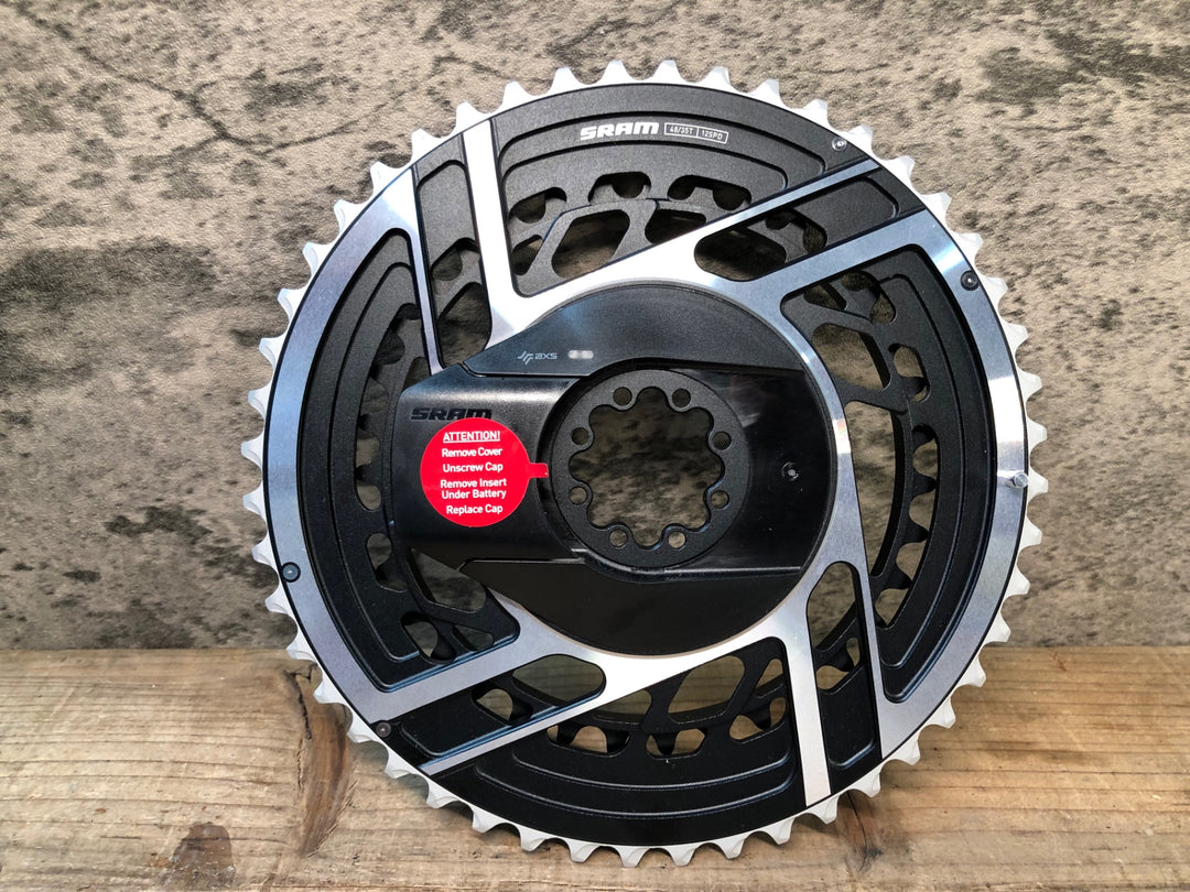 JF466 スラム SRAM RED AXS E1 SRAM Red AXS Power Meter Kit 2x E1 チェーンリング 48/35T 12S