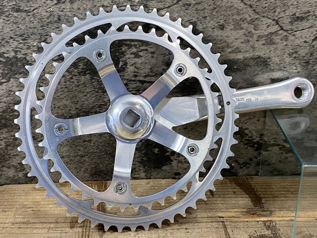 KK103 シマノ SHIMANO デュラエース DURA-ACE FC-7400 クランクセット 52/42T 175mm