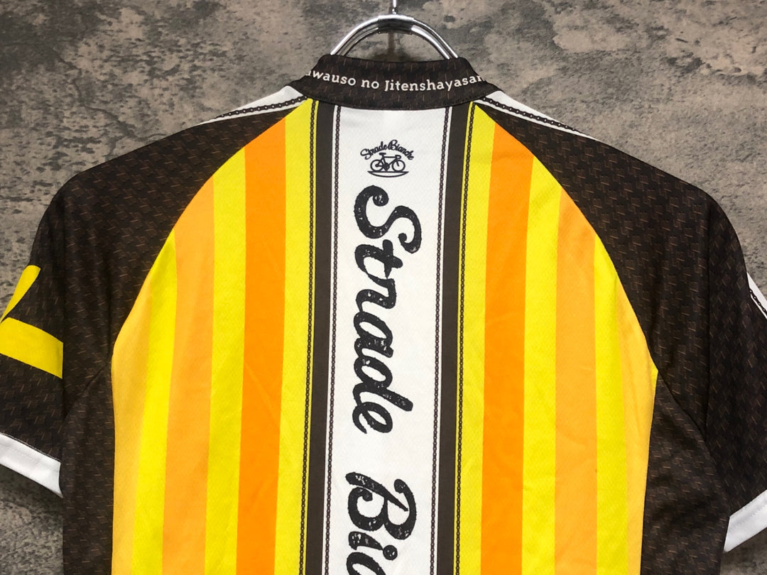 KK313 サンボルト SUNVOLT かわうその自転車屋さん 半袖 サイクルジャージ レディースM