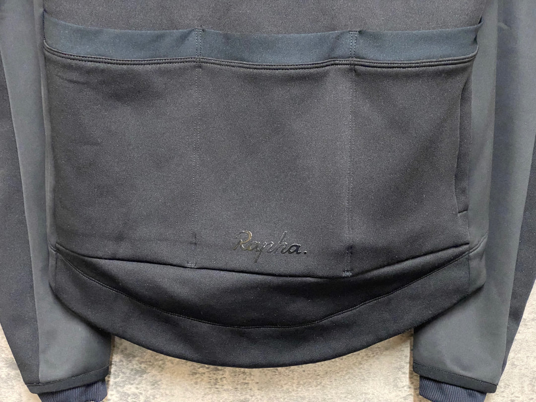 JM821 ラファ Rapha CORE WINTER JACKET 長袖 サイクルジャケット 黒 S 裏起毛