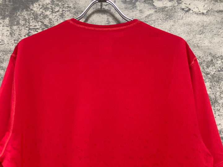 JI154 フォックス FOX 半袖 Tシャツ 赤 L
