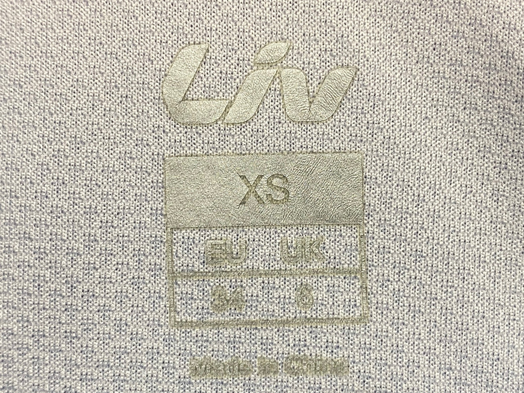 JZ991 リブ Liv 半袖 サイクルジャージ 青 XS レディース