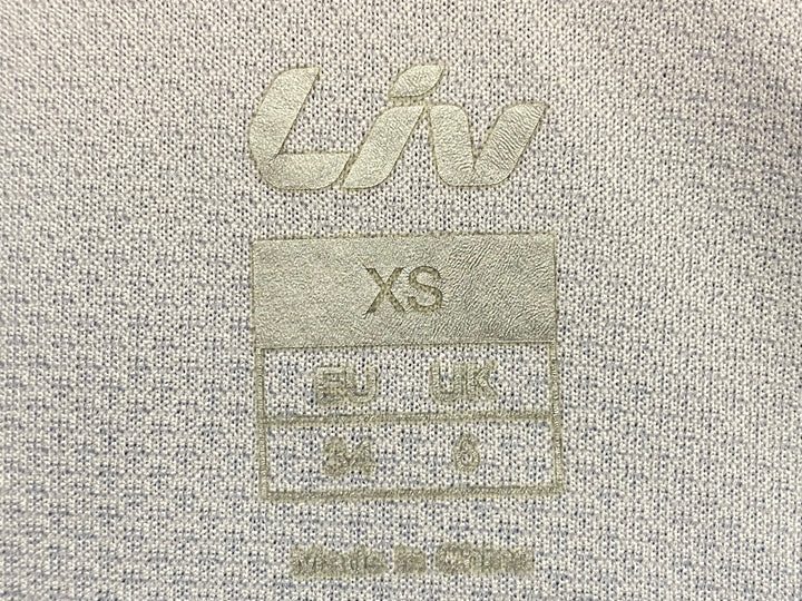 JZ991 リブ Liv 半袖 サイクルジャージ 青 XS レディース