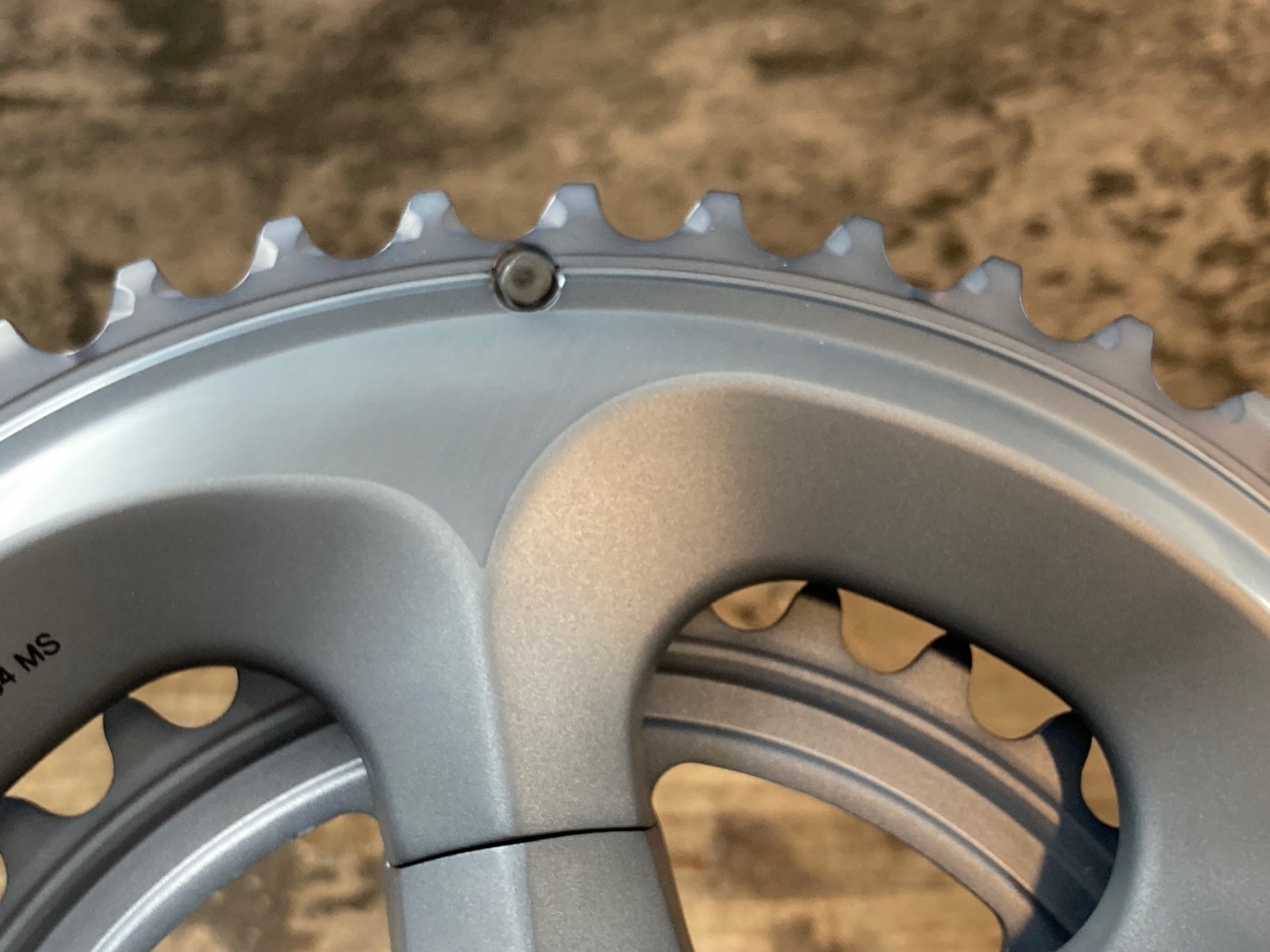 JW918 シマノ SHIMANO 105 FC-R7000 クランクセット シルバー 50/34T