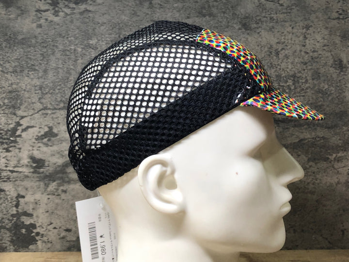 JQ493 ケイデンス Cadence サイクルキャップ 黒メッシュ