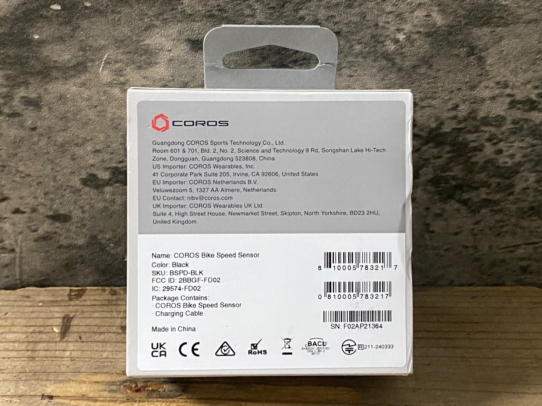 KG482 カロス COROS BIKE SPEED SENSOR スピードセンサー