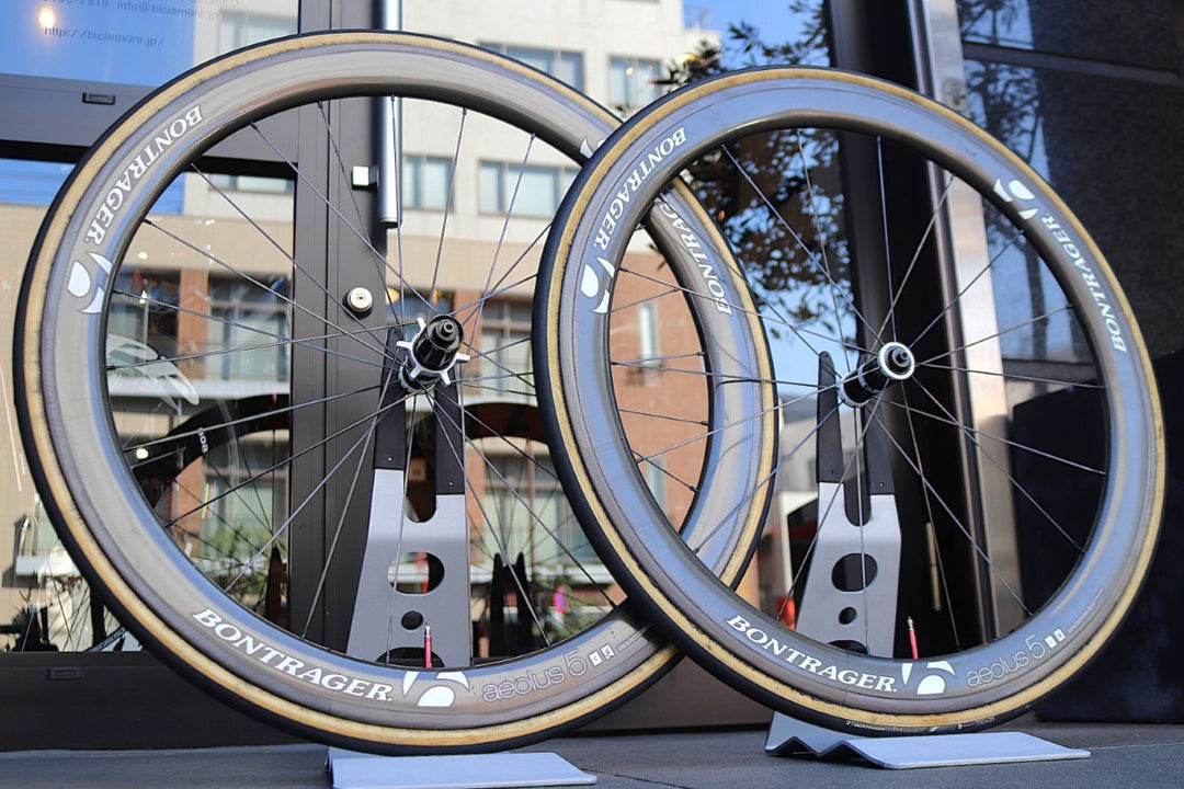 ボントレガー BONTRAGER アイオロス AEOLUS 5 D3 カーボン チューブラー ホイールセット シマノ 12/11S 【東京南麻布店】