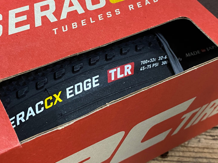 JU726 iRC SERAC CX TUBELESS READY / SERAC CX TUBELESS READY EDGE チューブレスレディ タイヤ 700x32C セット