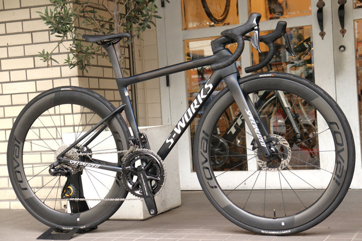 スペシャライズド SPECIALIZED ターマック S-WORKS TARMAC SL8 2024モデル 49サイズ シマノ デュラエース R9270 Di2 MIX 12S カーボン ロードバイク RAPIDE CLX 1 【横浜店】