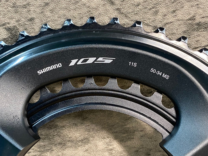 JM565 シマノ SHIMANO 105 FC-R7000 チェーンリング 50/34T ※固定ボルト欠品