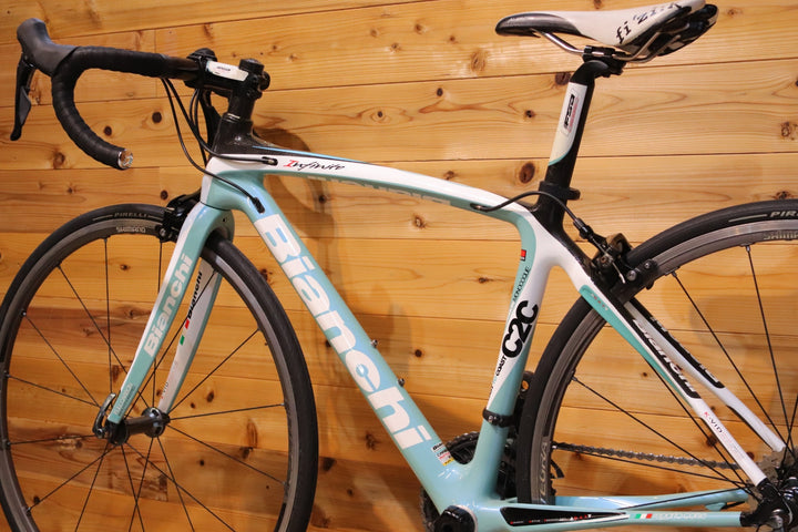 ビアンキ BIANCHI インフィニート INFINITO C2C 2010モデル 470サイズ シマノ 105 R7000 11S カーボン ロードバイク 【広島店】