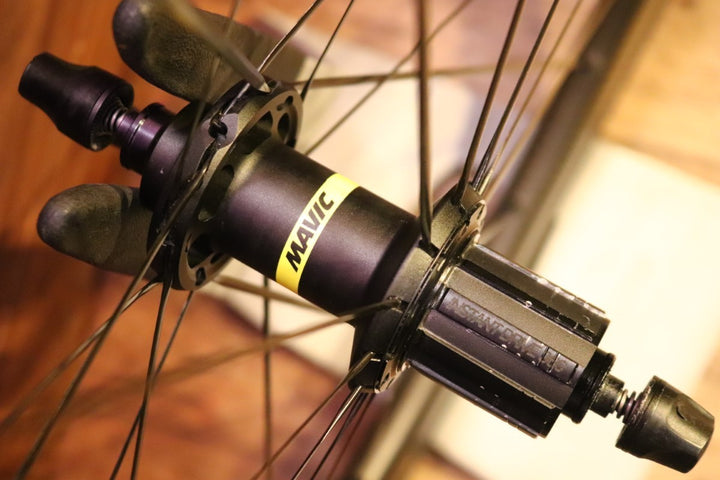 マヴィック MAVIC コスミック COSMIC SLR40 カーボン リムブレーキ チューブレス ホイールセット シマノ12/11S ワイドリム 19C 【東京南麻布店】