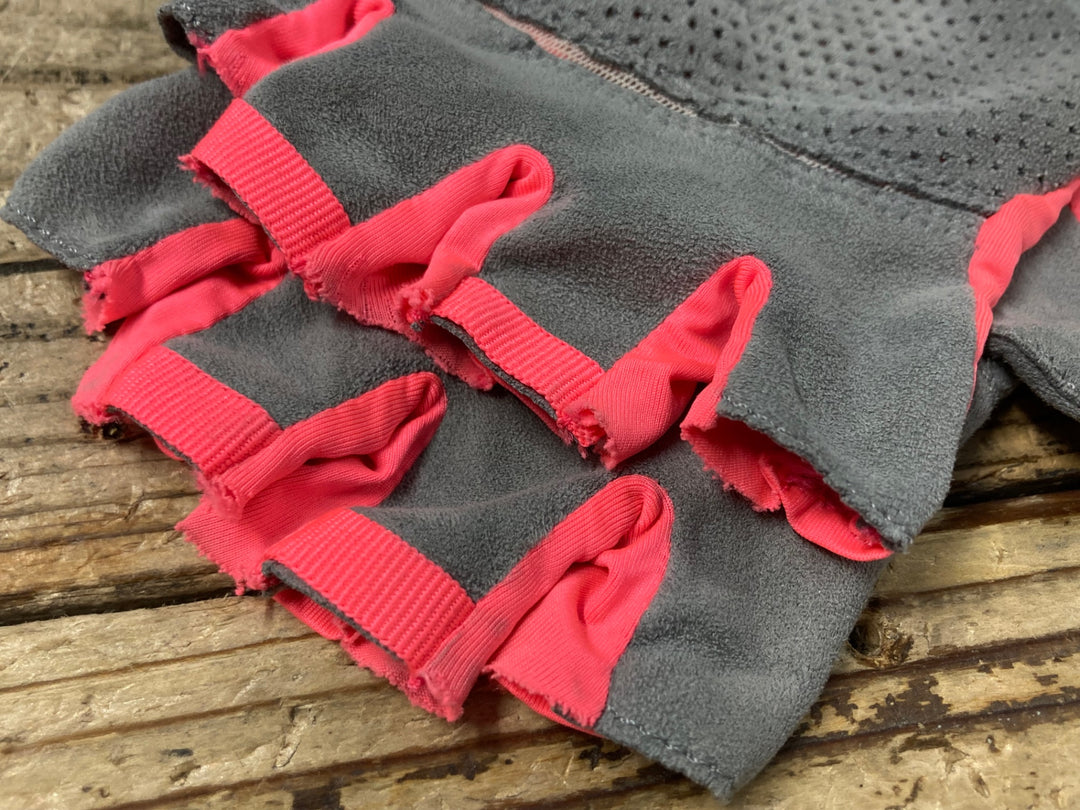 KP812 ラファ Rapha PRO TEAM MITTS 指切 グローブ ピンク L