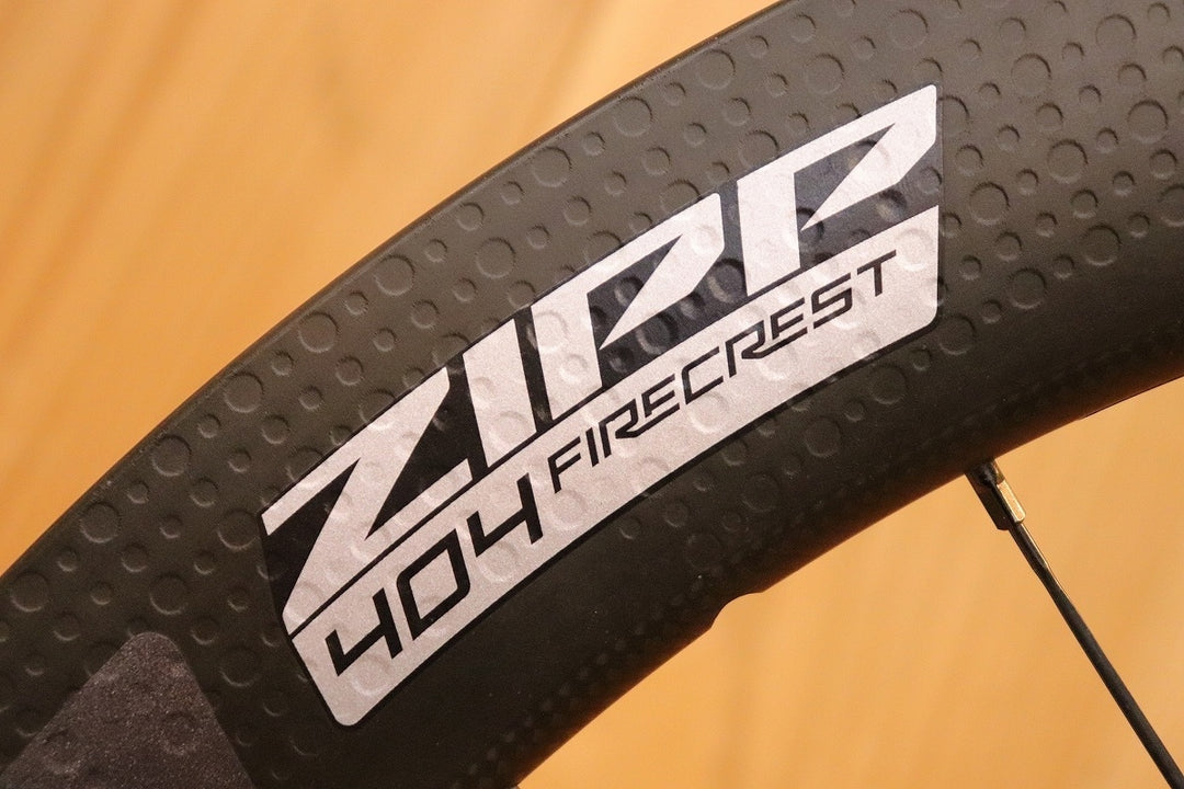 ジップ ZIPP 404 FIRECREST TUBERESS DISC カーボン チューブレスレディ ホイールセット シマノ 11S/12S 【芦屋店】